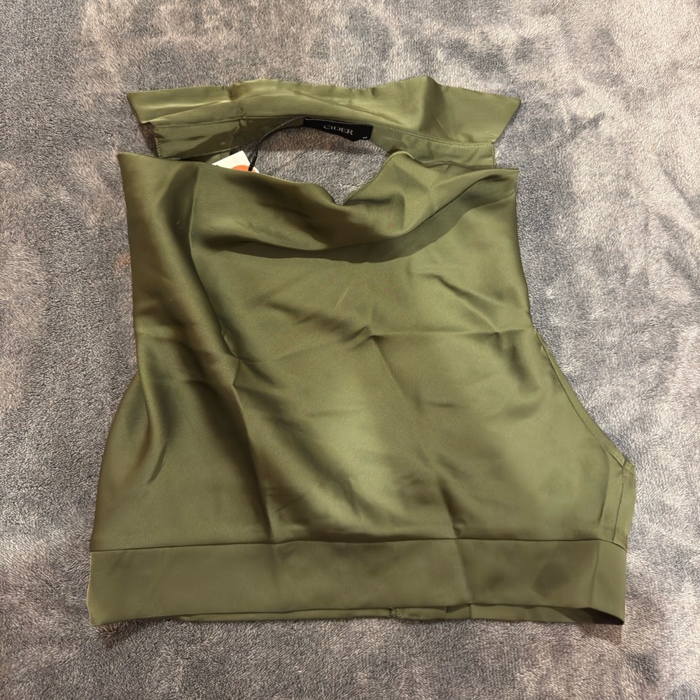 Cider Sage Green Top